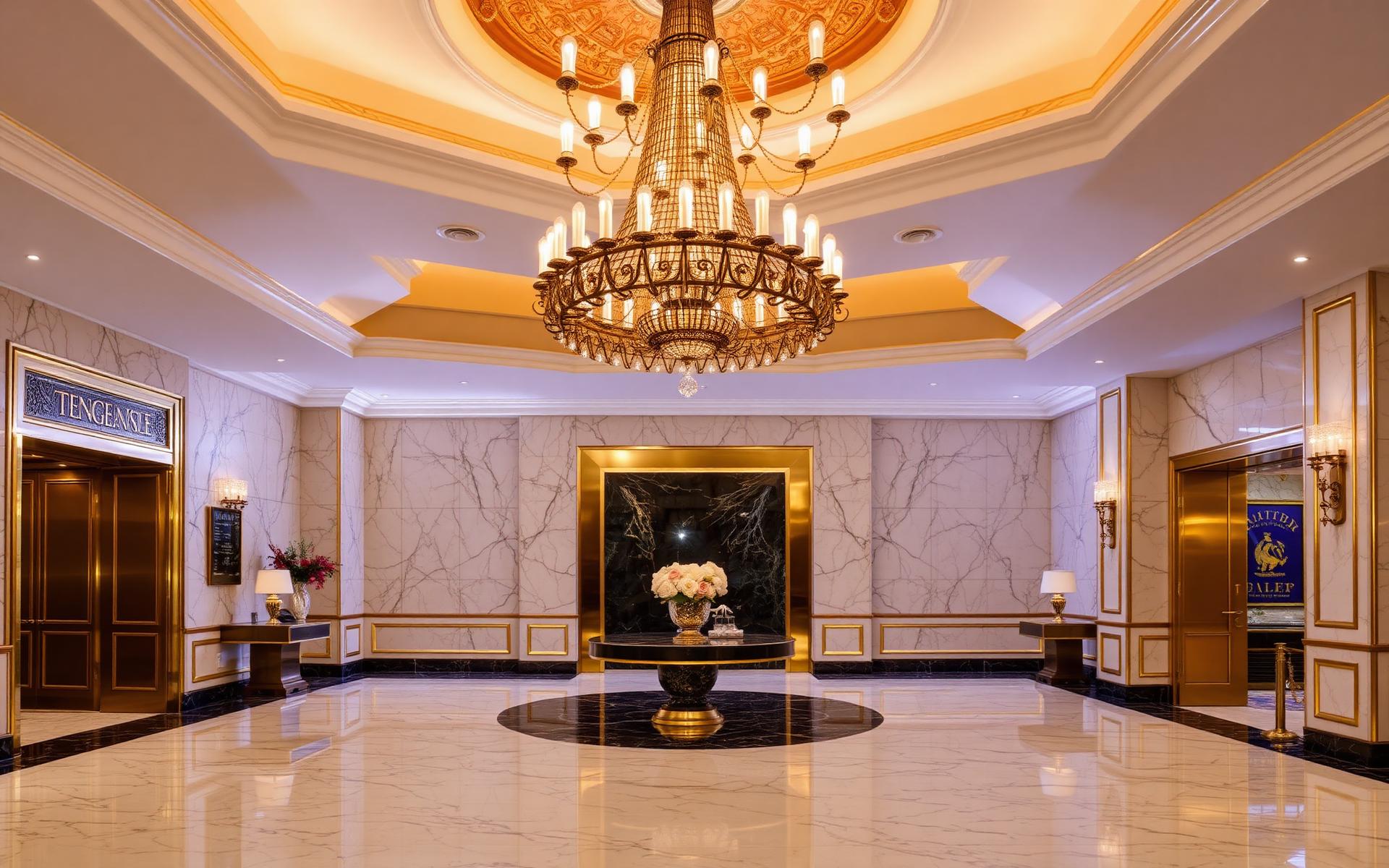 Hotel lobby